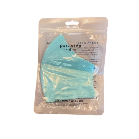 pura vida blue face mask - Picture 4 of 4